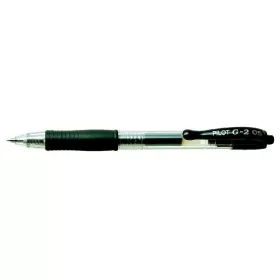   Zseléstoll, 0,25 mm, nyomógombos, PILOT "G-2", fekete