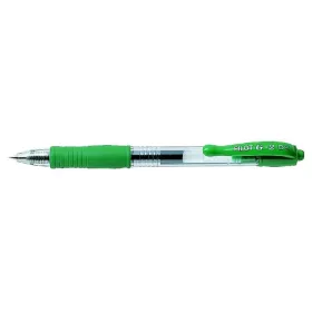   Zseléstoll, 0,25 mm, nyomógombos, PILOT "G-2", zöld