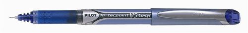 Rollertoll, 0,3 mm, tűhegyű, kupakos, PILOT "Hi-Tecpoint V5 Grip", kék