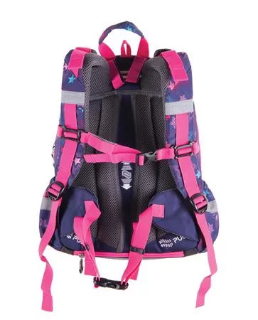 Hátizsák, anatómiai, PULSE "Anatomic Pegasus", lila-rózsaszín