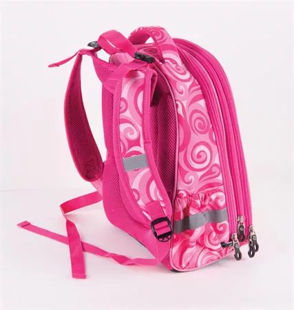 Hátizsák, anatómiai, PULSE "Anatomic Cube Pink Magic", rózsaszín