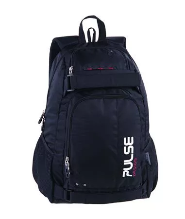 Hátizsák, notebook tartóval, PULSE "Scate", fekete