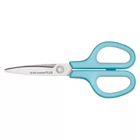   Olló, általános, 17,5 cm, PLUS "Fitcut Curve", világoskék