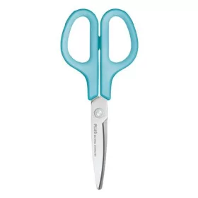   Olló, általános, balkezes, 17,5 cm, PLUS "Fitcut Curve", világoskék