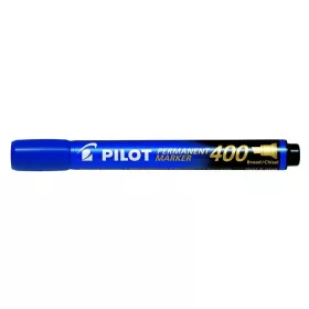   Alkoholos marker, 1,5-4 mm, vágott, PILOT "Permanent Marker 400", kék