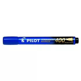  Alkoholos marker, 1,5-4 mm, vágott, PILOT "Permanent Marker 400", kék