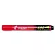 Alkoholos marker, 1,5-4 mm, vágott, PILOT "Permanent Marker 400", piros