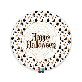 Tányér, papír, 22 cm, "Halloween"
