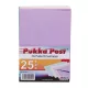 Boríték, C6, enyvezett, PUKKA PAD "Pastel", vegyes színek