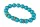 Karkötő, türkiz SWAROVSKI® gyöngyből, fehér rondella kristállyal, 10mm, ART CRYSTELLA® M