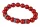 Karkötő, tűzpiros SWAROVSKI® gyöngyből, fehér rondella kristállyal, 10mm, ART CRYSTELLA® M