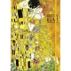 Skiccfüzet, A5, pontrácsos, 80 lap, keményfedeles, SHKOLYARYK, "Klimt&Van Gogh", vegyes