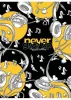 Füzet, tűzött, A5, vonalas, 80 lap, SHKOLYARYK "Never give up", vegyes