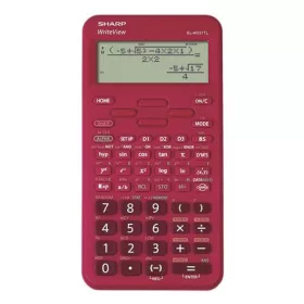   Számológép, tudományos, 420 funkció, SHARP "EL-W531TL", meggypiros