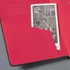 Jegyzetfüzet, exkluzív, A5, vonalas, 97 lap, keményfedeles, SIGEL "Conceptum Red Edition", fekete-piros