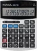 Számológép, asztali, 12 számjegy, MAUL "MBU 700", fekete