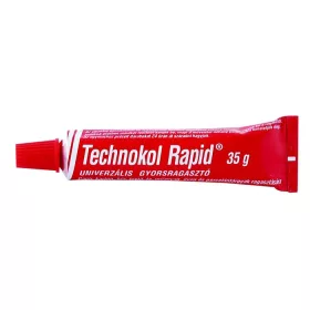   Ragasztó, folyékony, 35 g, TECHNOKOL "Rapid", piros