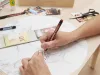 Alkoholos marker, OHP, 0,3 mm, EDDING "140 S", piros