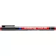 Alkoholos marker, OHP, 1 mm, EDDING "142 M", piros