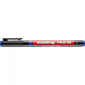 Alkoholos marker, OHP, 1 mm, EDDING "142 M", kék