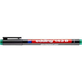 Alkoholos marker, OHP, 1 mm, EDDING "143 B", zöld