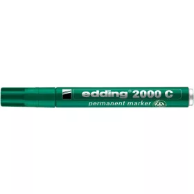   Alkoholos marker, 1,5-3 mm, kúpos, EDDING "2000", zöld