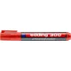 Alkoholos marker, 1,5-3 mm, kúpos, EDDING "300", piros