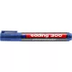 Alkoholos marker, 1,5-3 mm, kúpos, EDDING "300", kék