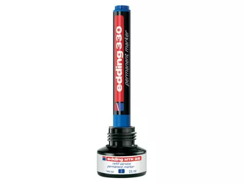 Alkoholos marker készlet, 1-5 mm, vágott, EDDING "330", 4 különböző szín