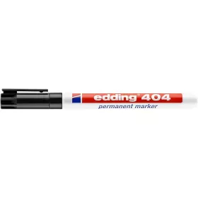   Alkoholos marker, 0,75 mm, kúpos, EDDING "404", fekete