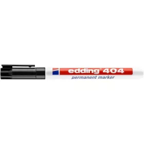   Alkoholos marker, 0,75 mm, kúpos, EDDING "404", fekete