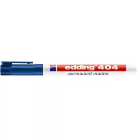   Alkoholos marker, 0,75 mm, kúpos, EDDING "404", kék