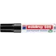 Alkoholos marker, 2-7 mm, vágott, EDDING "500", fekete