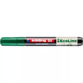 Lakkmarker, 2-3 mm, EDDING "50", zöld