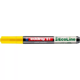 Lakkmarker, 1-2 mm, EDDING "51", sárga