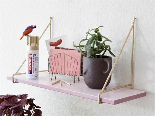 Akrilfesték spray, 200 ml, EDDING "5200", matt arany