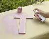 Akrilfesték spray, 200 ml, EDDING "5200", matt arany