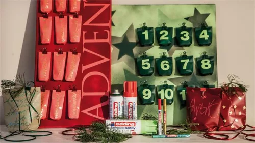 Akrilfesték spray, 200 ml, EDDING "5200", matt piros