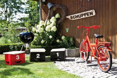 Akrilfesték spray, 200 ml, EDDING "5200", matt piros