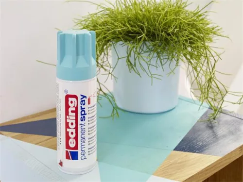 Akrilfesték spray, 200 ml, EDDING "5200", matt türkiz