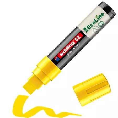 Lakkmarker, 4-15 mm, EDDING "52", sárga