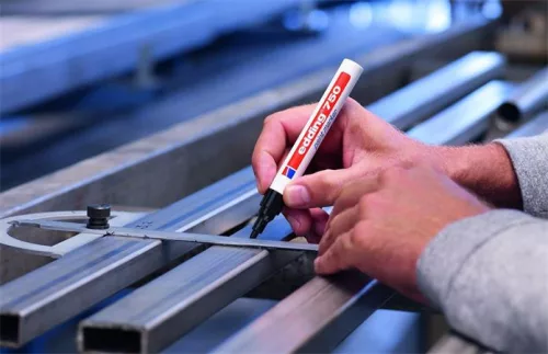 Lakkmarker, 2-4 mm, EDDING "750", világoskék
