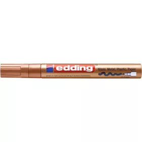 Lakkmarker, 2-4 mm, EDDING "750", vörösréz