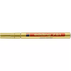 Lakkmarker, 1-2 mm, EDDING "751", arany