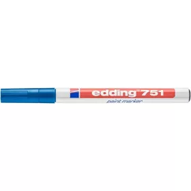 Lakkmarker, 1-2 mm, EDDING "751", sötétkék