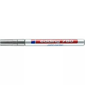 Lakkmarker, 0,8 mm, EDDING "780", ezüst