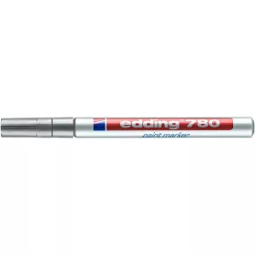 Lakkmarker, 0,8 mm, EDDING "780", ezüst