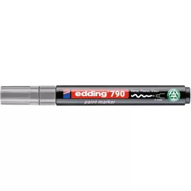Lakkmarker, 2-3 mm, PCR, EDDING "790", ezüst
