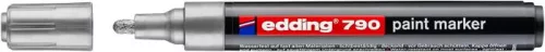 Lakkmarker, 2-3 mm, EDDING "790", ezüst