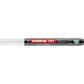 Lakkmarker, 1-2 mm, PCR, EDDING "791", fehér